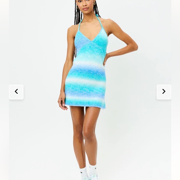 Frankie's Bikinis Dresses & Skirts - Frankies Bikinis | Debbie Knit Halter Dress